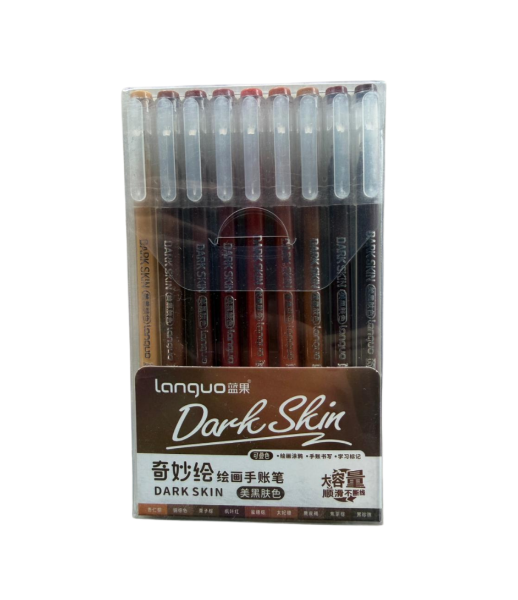 Picture of Languo Colour Gel Pen Set of 9