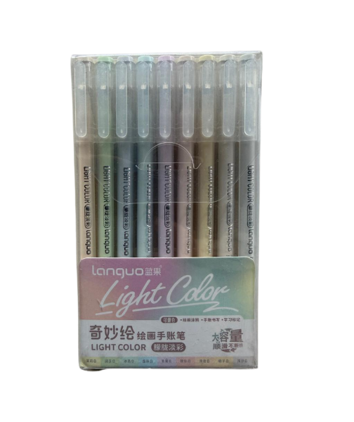 Picture of Languo Colour Gel Pen Set of 9