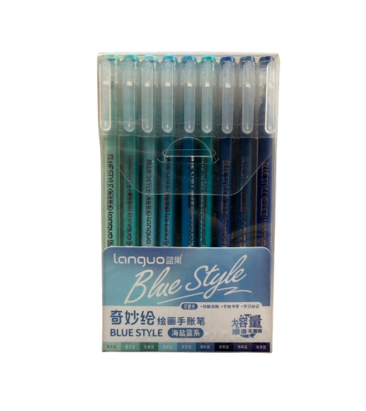 Picture of Languo Colour Gel Pen Set of 9