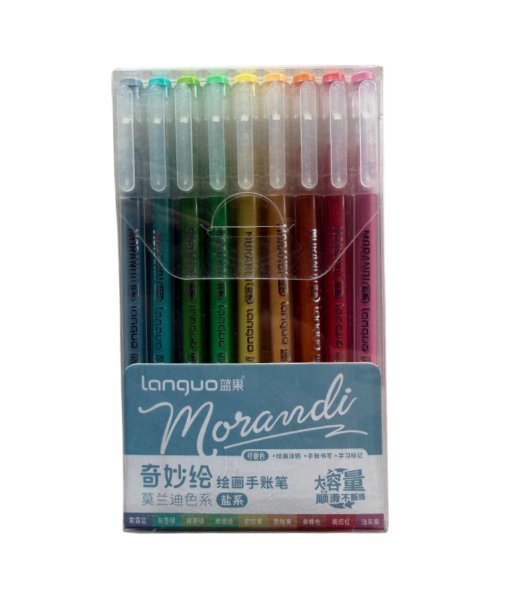 Picture of Languo Colour Gel Pen Set of 9