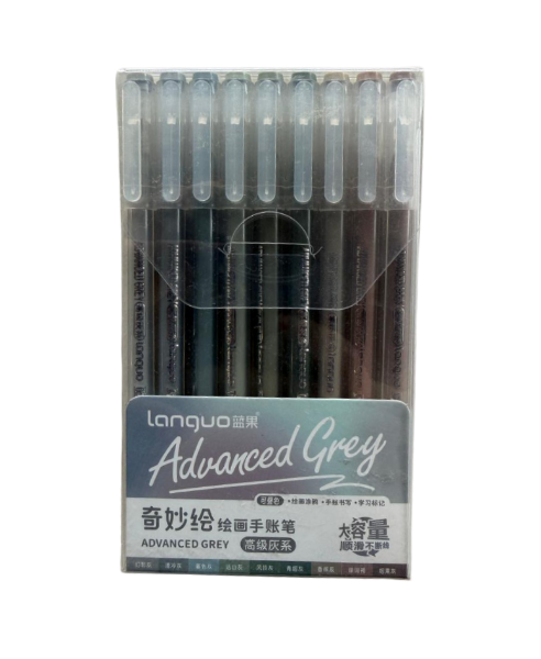 Picture of Languo Colour Gel Pen Set of 9