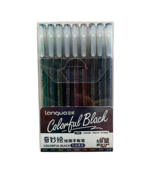 Picture of Languo Colour Gel Pen Set of 9