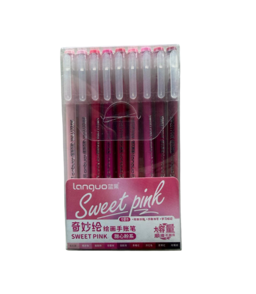 Picture of Languo Colour Gel Pen Set of 9