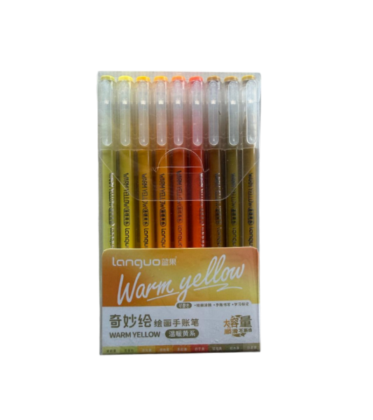 Picture of Languo Colour Gel Pen Set of 9