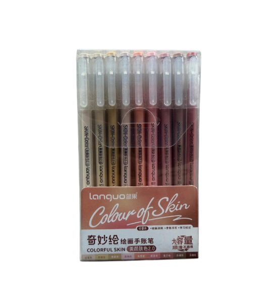 Picture of Languo Colour Gel Pen Set of 9