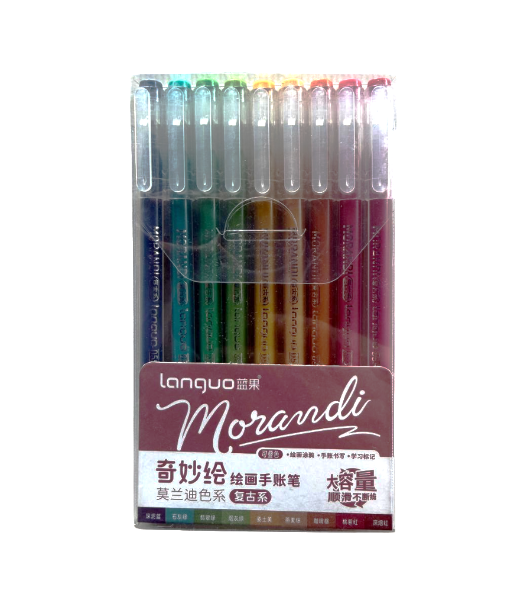 Picture of Languo Colour Gel Pen Set of 9