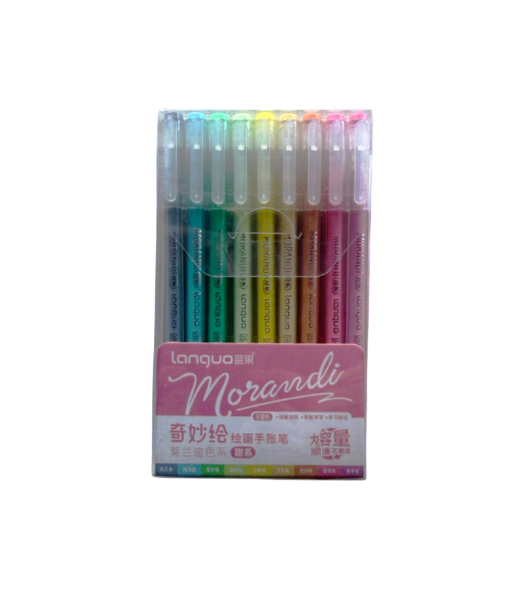 Picture of Languo Colour Gel Pen Set of 9