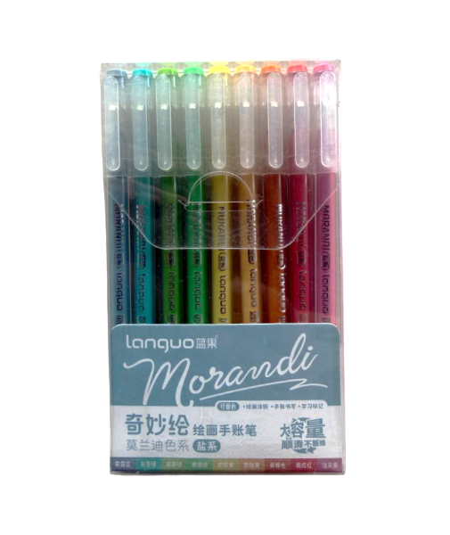Picture of Languo Colour Gel Pen Set of 9