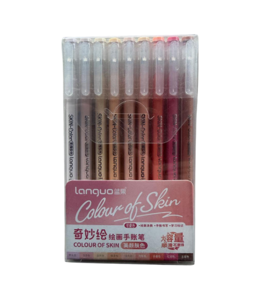 Picture of Languo Colour Gel Pen Set of 9