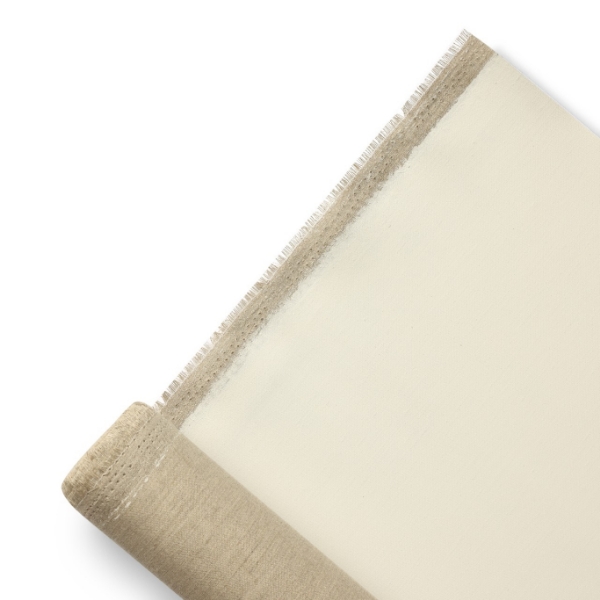 Picture of PAN ART PRIMED CANVAS ROLL POLYCOTTON 42INCHES X 5MTR - LINEN FINISH