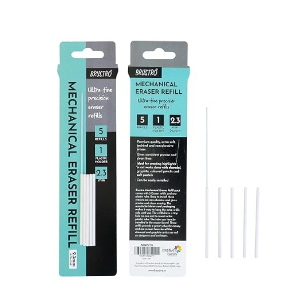 Picture of Brustro Mechanical Eraser 2.3 mm PK 5  Refills-MRME23R