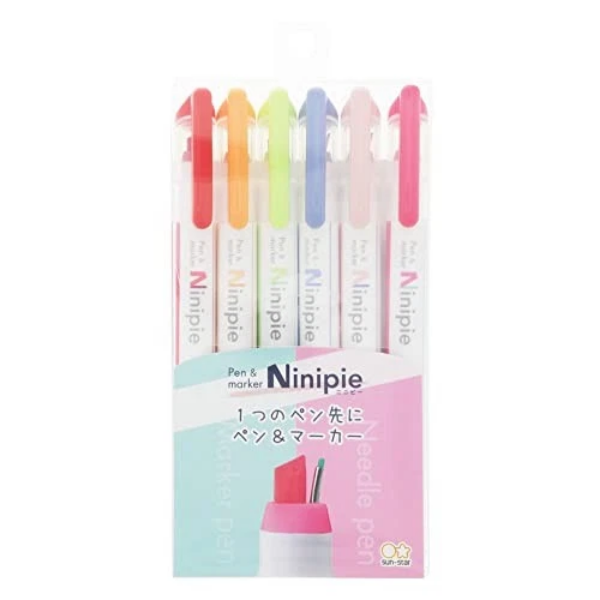 Picture of Sunstar Ninippie Pen & Marker Set of 6 S4591755
