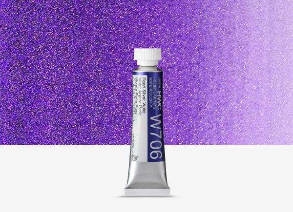 Picture of HOLBEIN AWC 5ML PEARL SILVER VIOLET C-W706