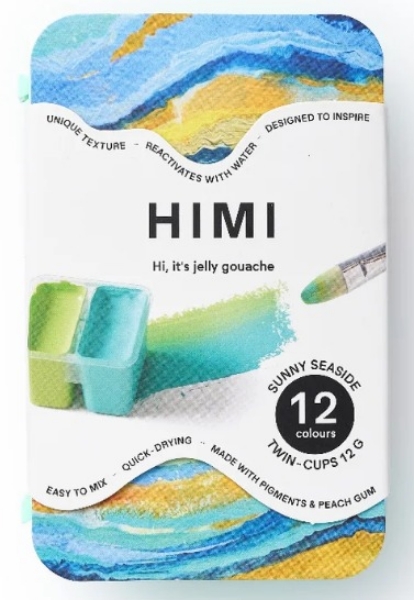 Picture of MIYA HIMI GOUACHE TWIN CUP SUNNY SEASIDE 12X12GM-TST225